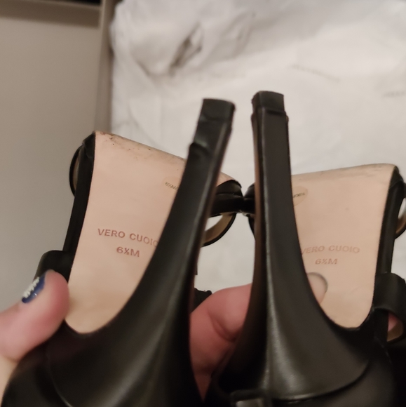 BCBGMAXAZRIA Leigh Fringe Dress Sandal Sz 6.5 - Picture 10 of 15